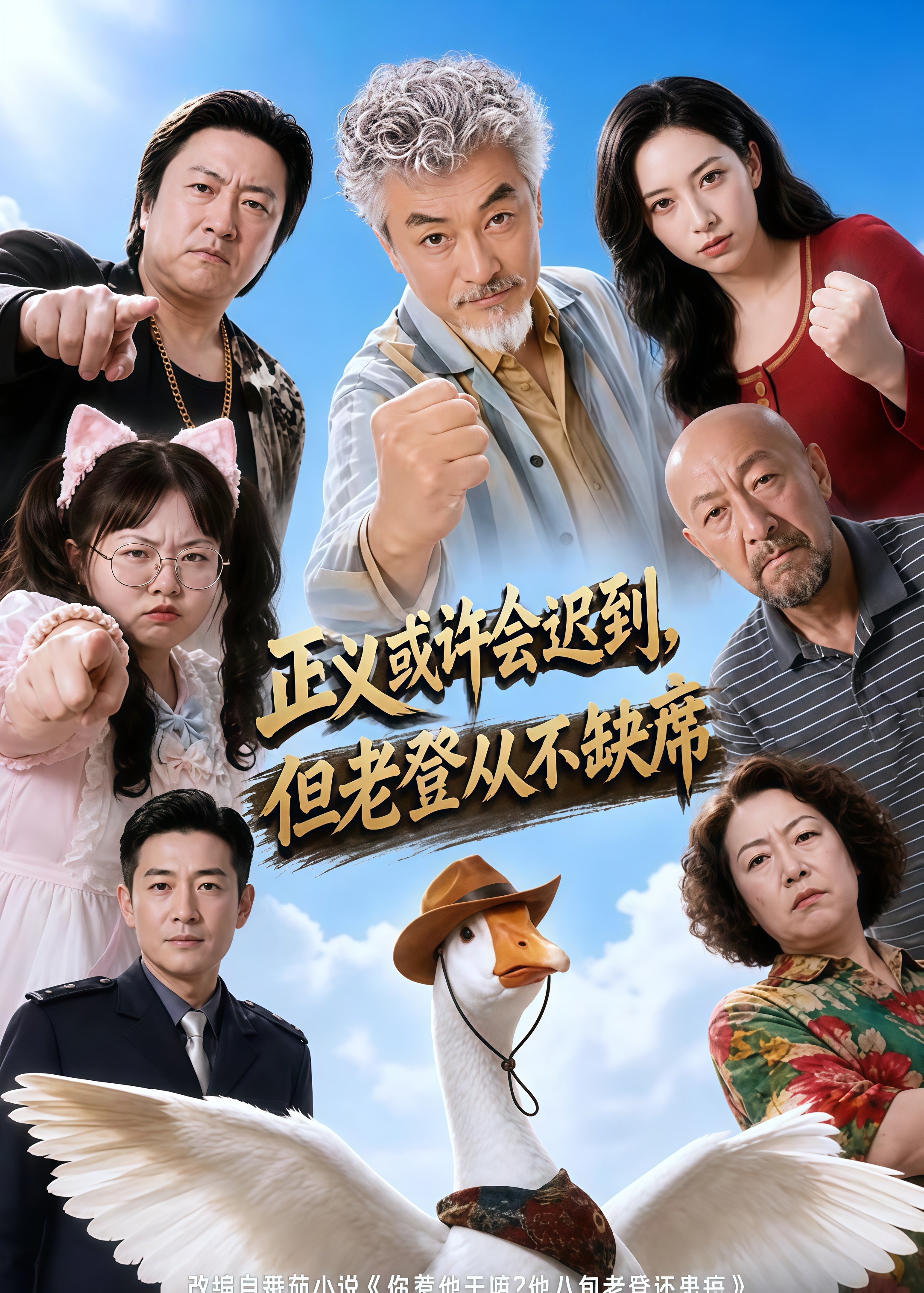 正义或许会迟到，但老爸从不缺席